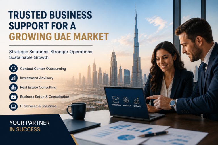 “Trusted Business Support for a Growing UAE Market”
