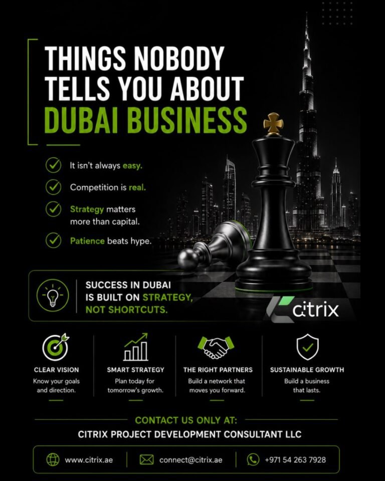 How Citrix Project Development Consultant LLC Is Transforming Business Setup in the UAE
